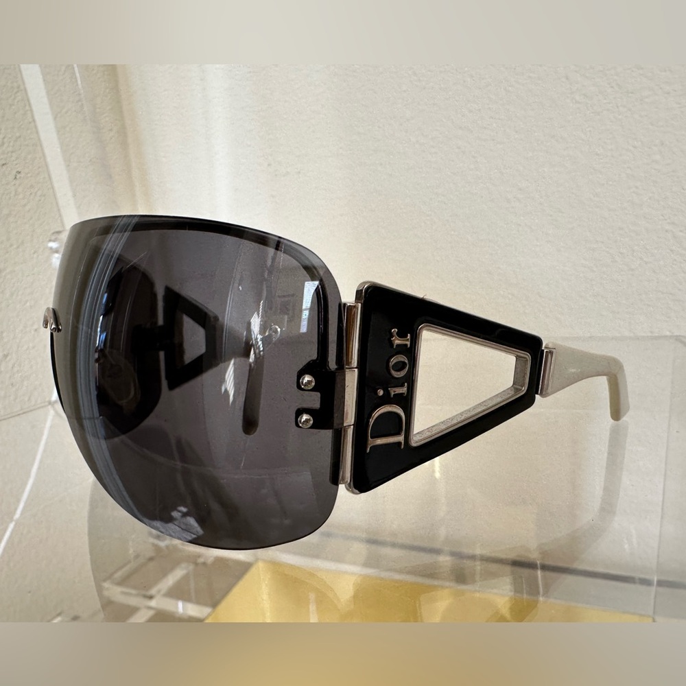 BEAUTIFUL CHRISTIAN DIOR ESCRIME 1 SHIELD SUNGLASSES - Picture 3 of 11